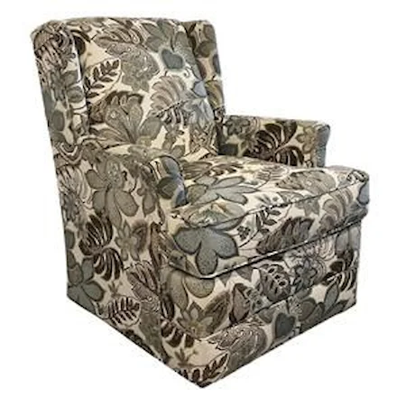 Casual Style Swivel Chair